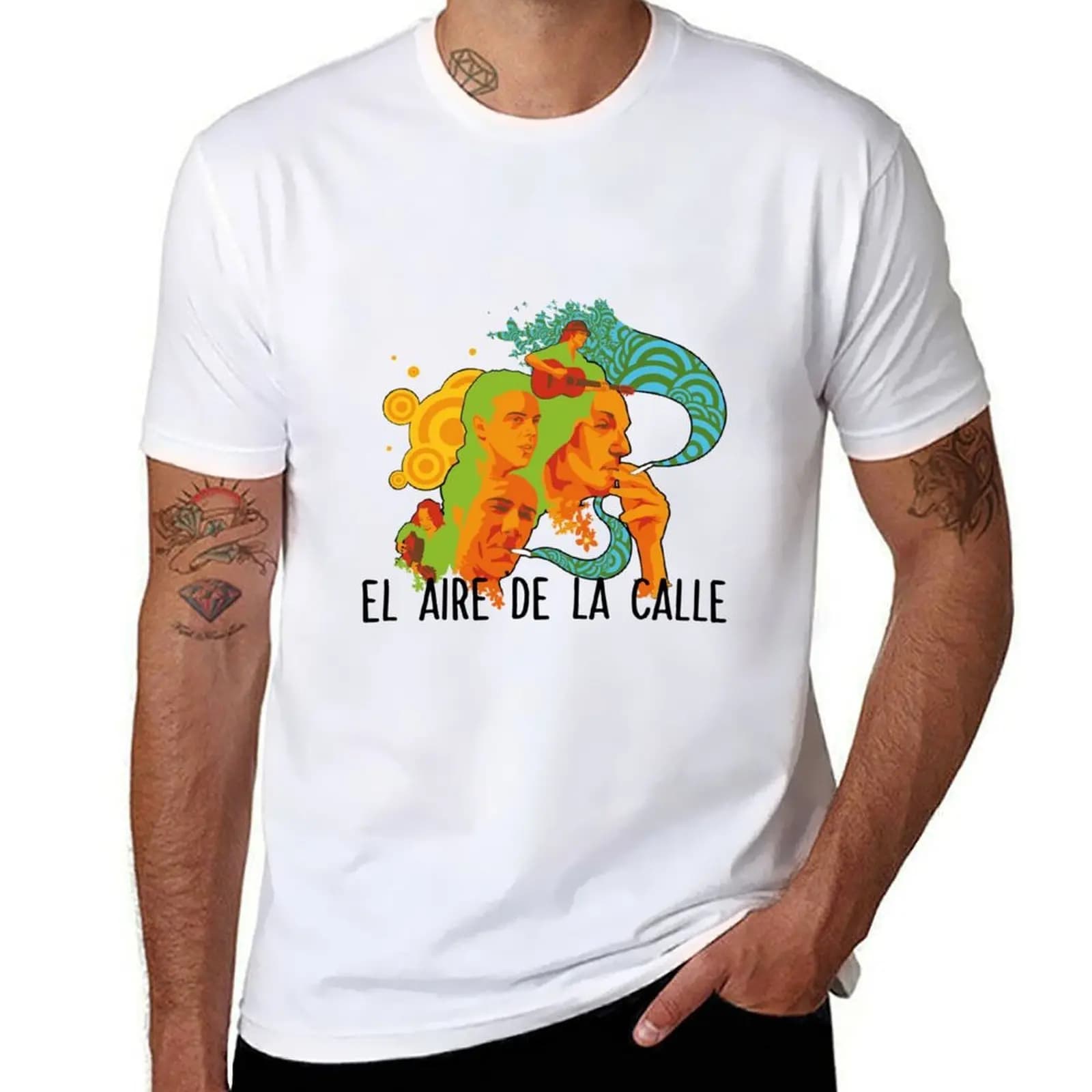 The air of the street - Los Delinqüentes T-Shirt anime tshirt man t shirt summer T-Shirt