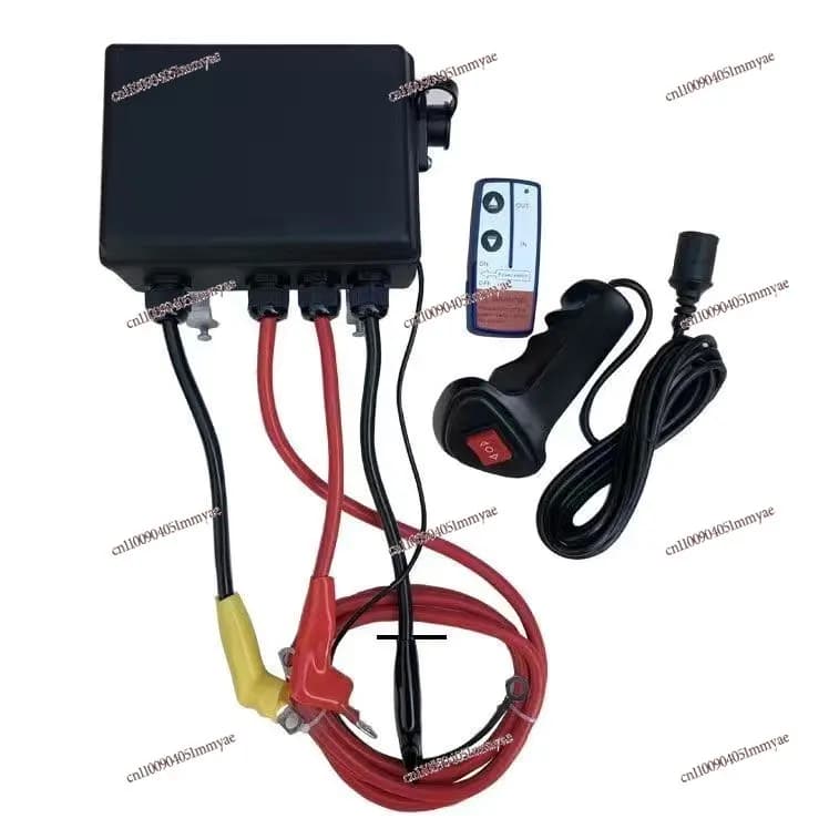 Truck Mounted Crane 24v Electric Winch 12v Handle Switch Winches Control Box