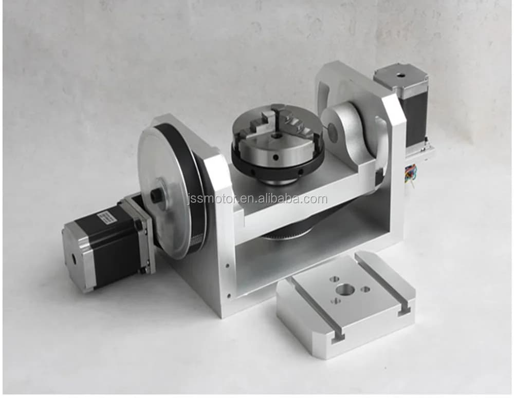 The 4th and 5th Axis for Cnc Machine Rotating Shaft Router Machine Kits
