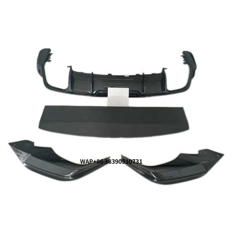 Car Front Lip and Rear Wing Spoiler for Enhanced Aerodynamics and Sporty Look