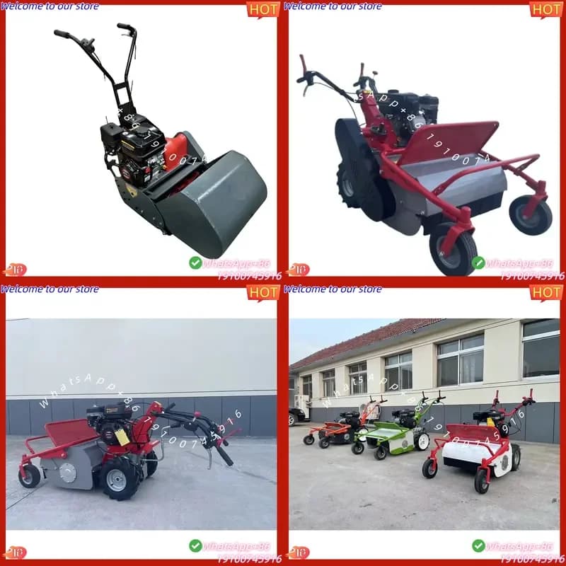 CE Certificate 24V DIY Cordless Steel Lawn Mower Self-Propelled Petrol Drive Hand-Push Grass Cutter with OEM