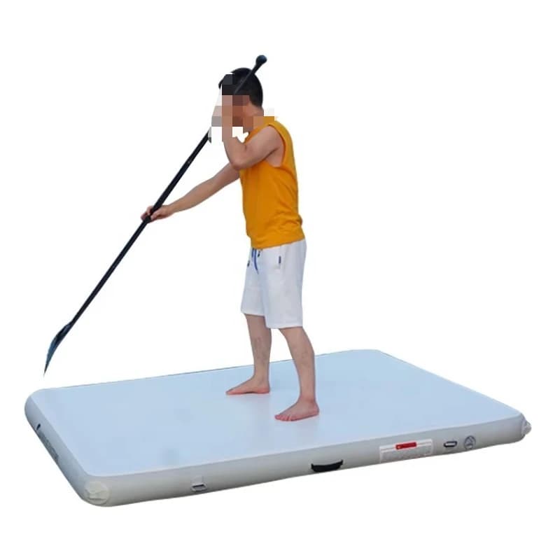 Outdoor camping folding vehicle open roof tent with mattress and paddle to float on the water