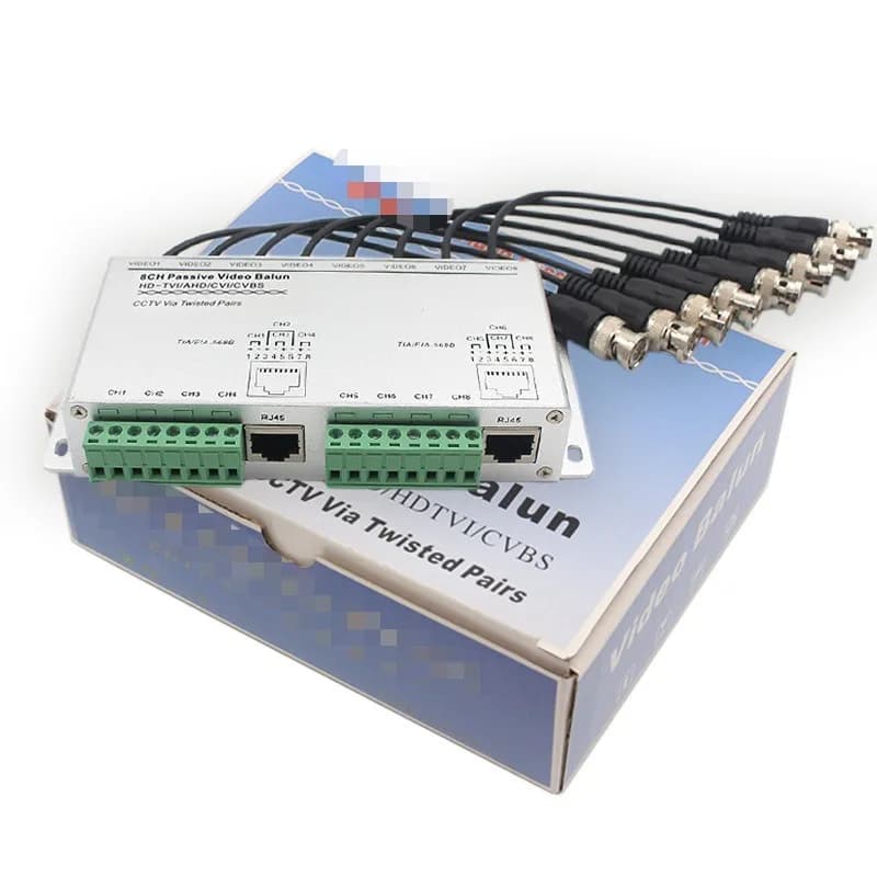 Cable network cable HD transmitter for monitoring video