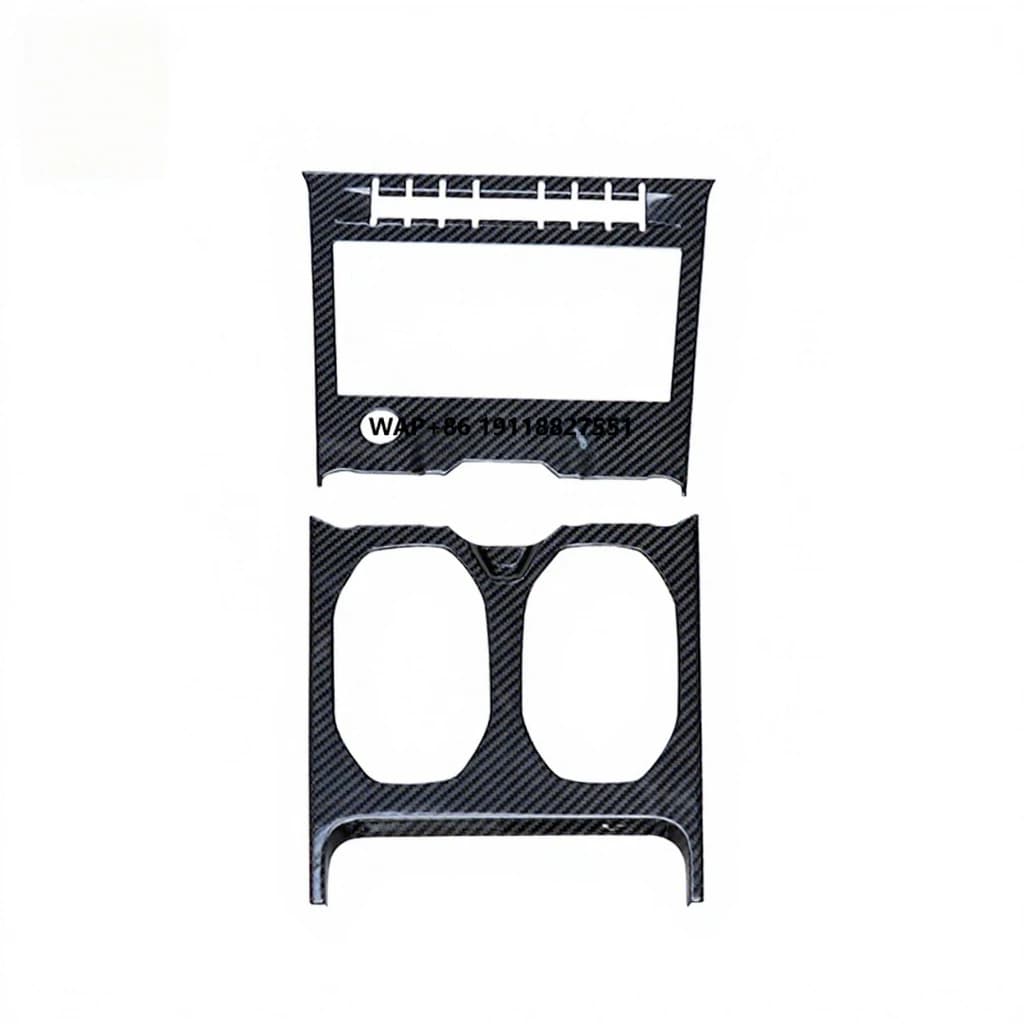 3M Adhesive Tape Dry Carbon Car Center Control Panel Dashboard Frame Trim Cover for  URUS