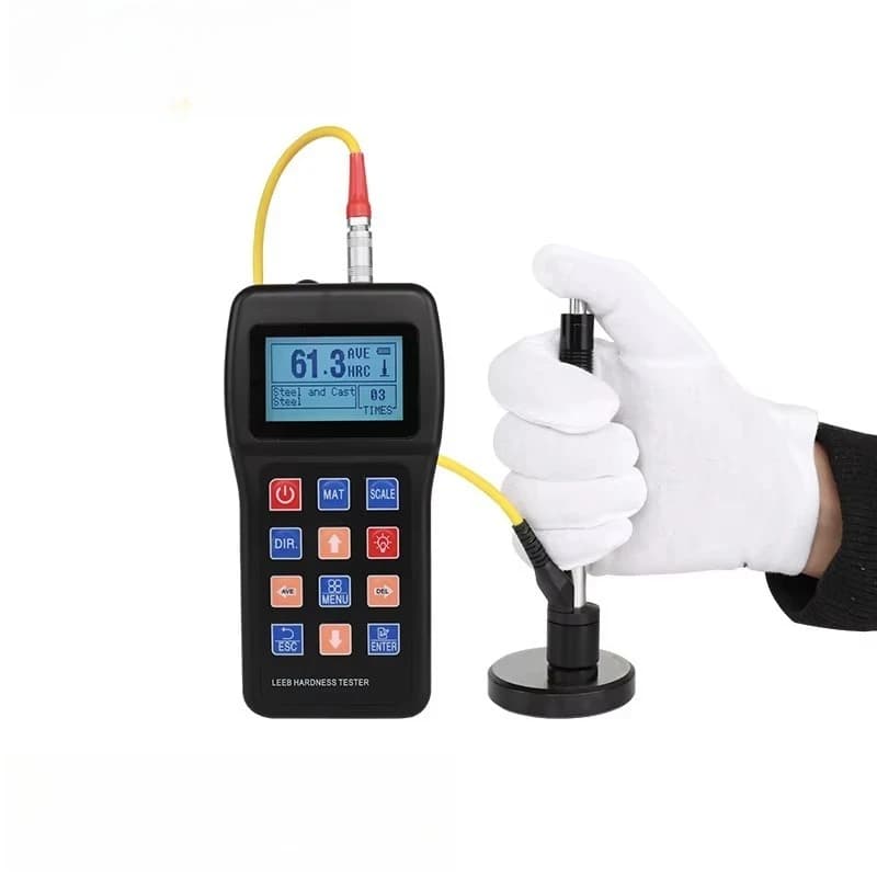 JITAI7100 Portable Digital LCD Monitor Handheld Hardness Tester Metal and Steel Rebound Hardness Tester