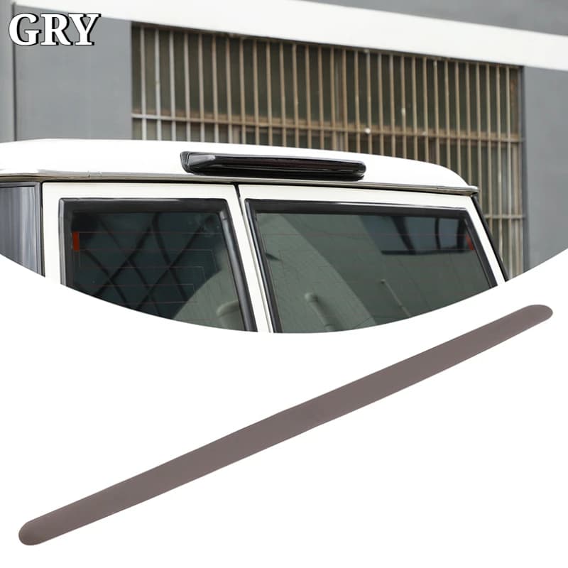 Car Rear Brake Light Film Trim Sticker For Toyota LC76 2007-2026 TPU Black Exterior Car Accessories