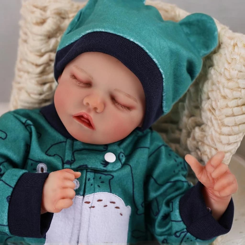 Wholesale 17'' Reborn Baby High Quality Lifelike Full Soft Vinyl Fashion Doll Soft Toy Newborn Gift DIY TOY MODEL TOY