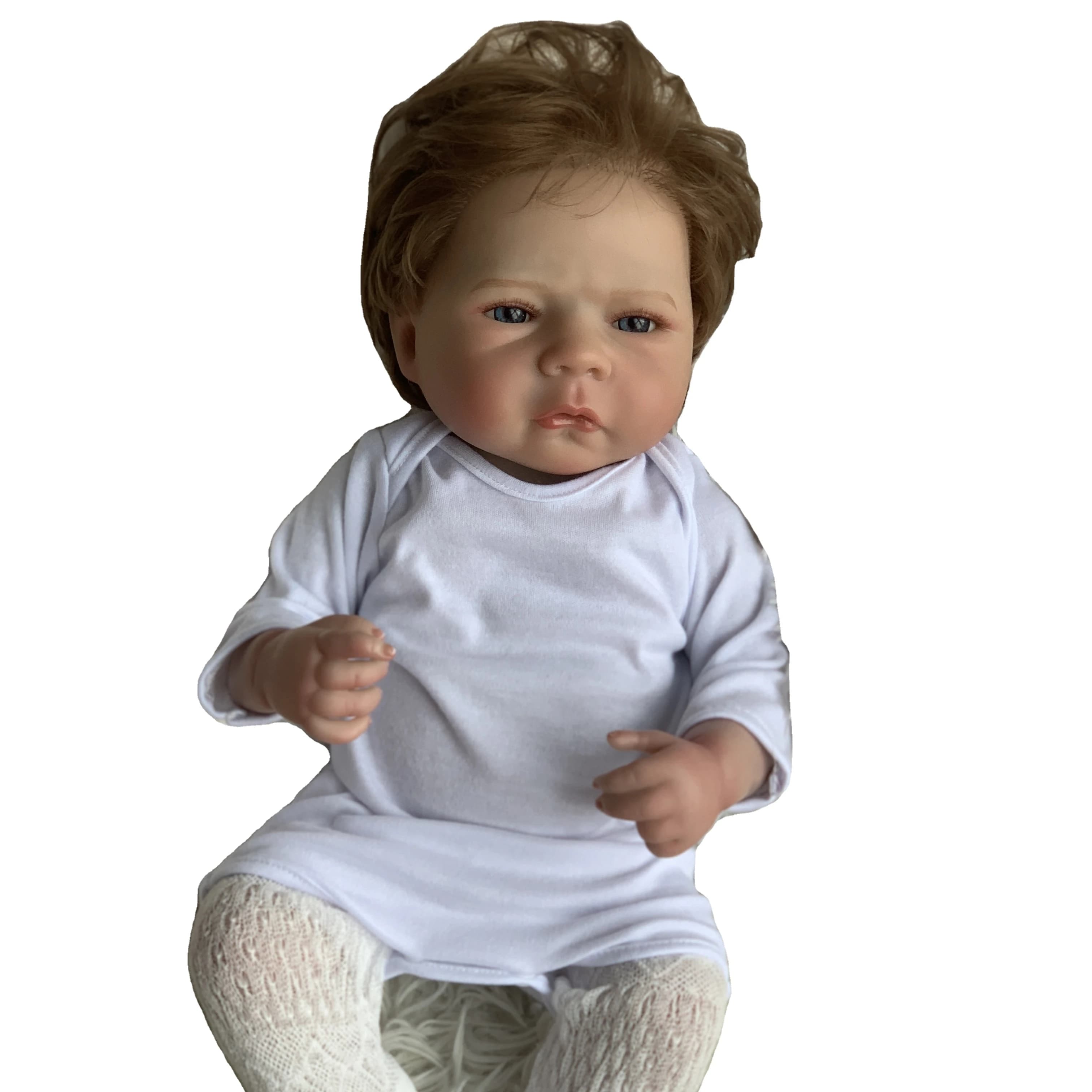 Mizi 45cm Dream Reborn Dolls Rag Body Parts Squishy Articulated Features DIY Fashionable Soft Toy Design Custom Anna Elsa