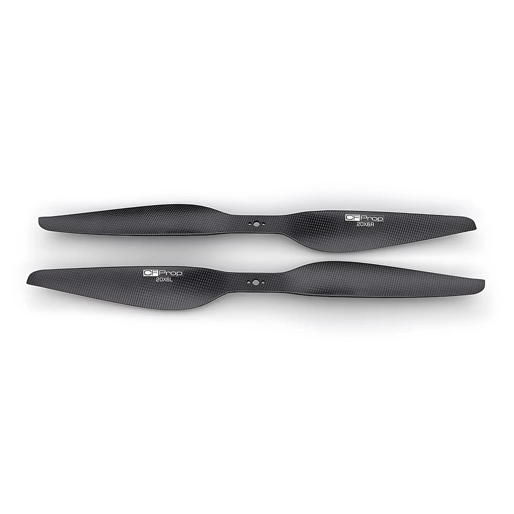 Ligpower P20*6 High Load Thrust Lightweight Polished 20 Inch Carbon Fiber Airplane Uav Drone Prop