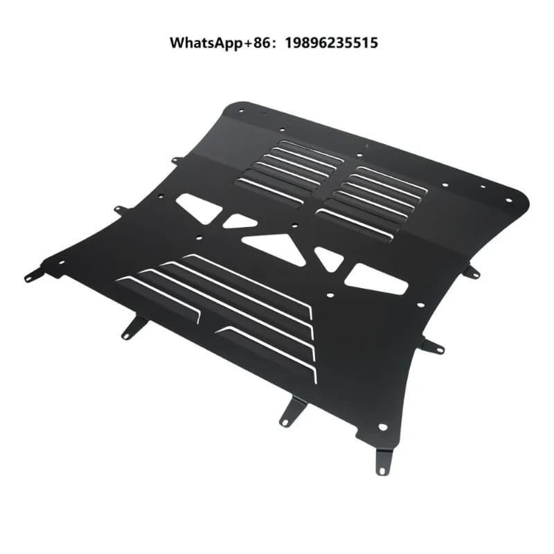 A90 A91 Engine Shield Aluminum Oil Cooler Skid Plate Under Tray Lower Guard Shield Panel Aluminum