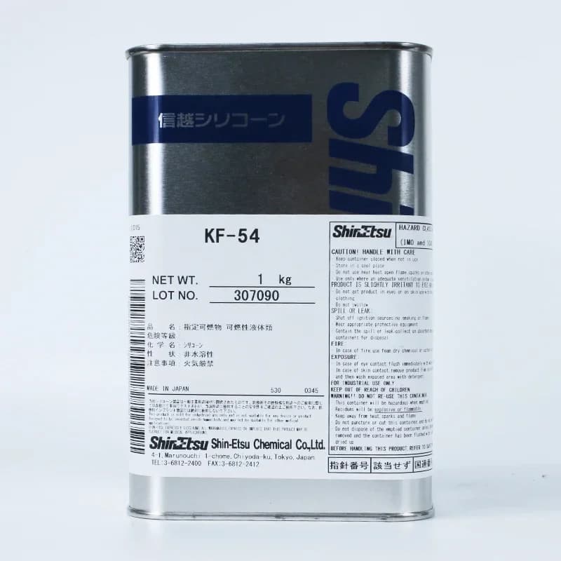 FOR ShinEtsu KF-54 1kg Silicone Oil High Temperature Resistant Lubricant Original Product