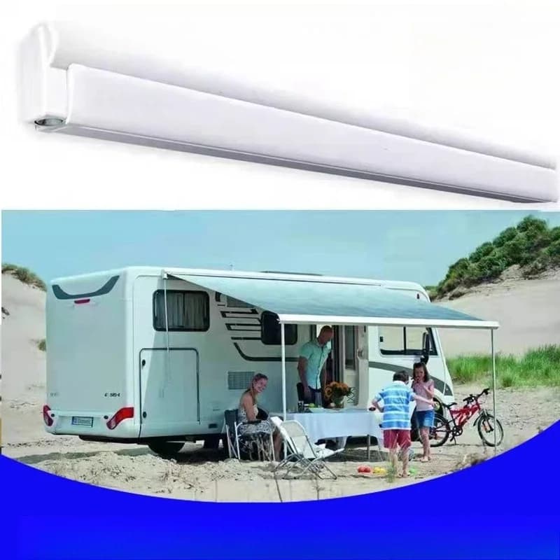 RV awning, trailer aluminum alloy awning, RV modification accessories