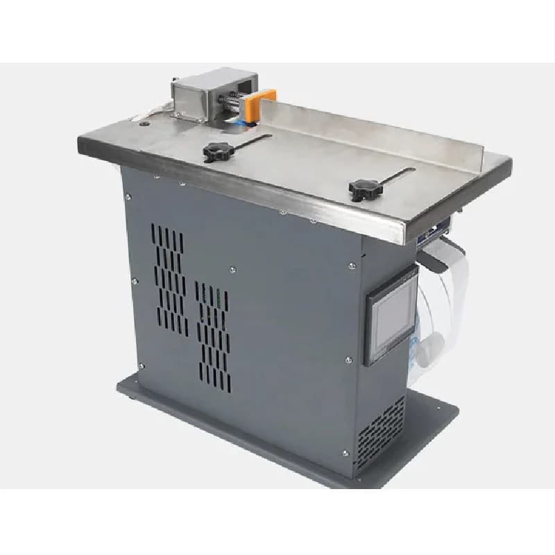 Automatic Sealing And Transparent Round Right Angle Leling -Counteeiting Lel Hine