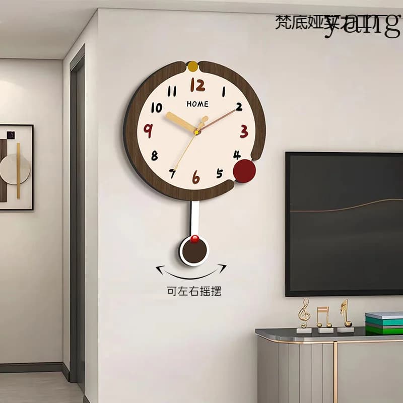 CX living room wall clock household advanced decorative painting quartz clock silent wall watch simple