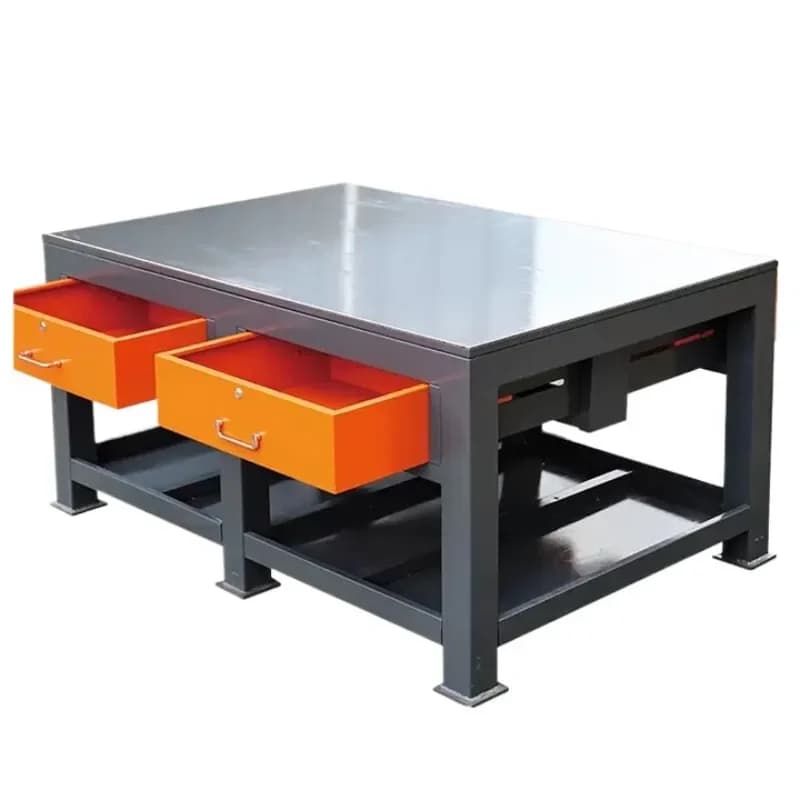 Assembly workshop Heavy-duty pliers workbench Water mill steel plate desktop console