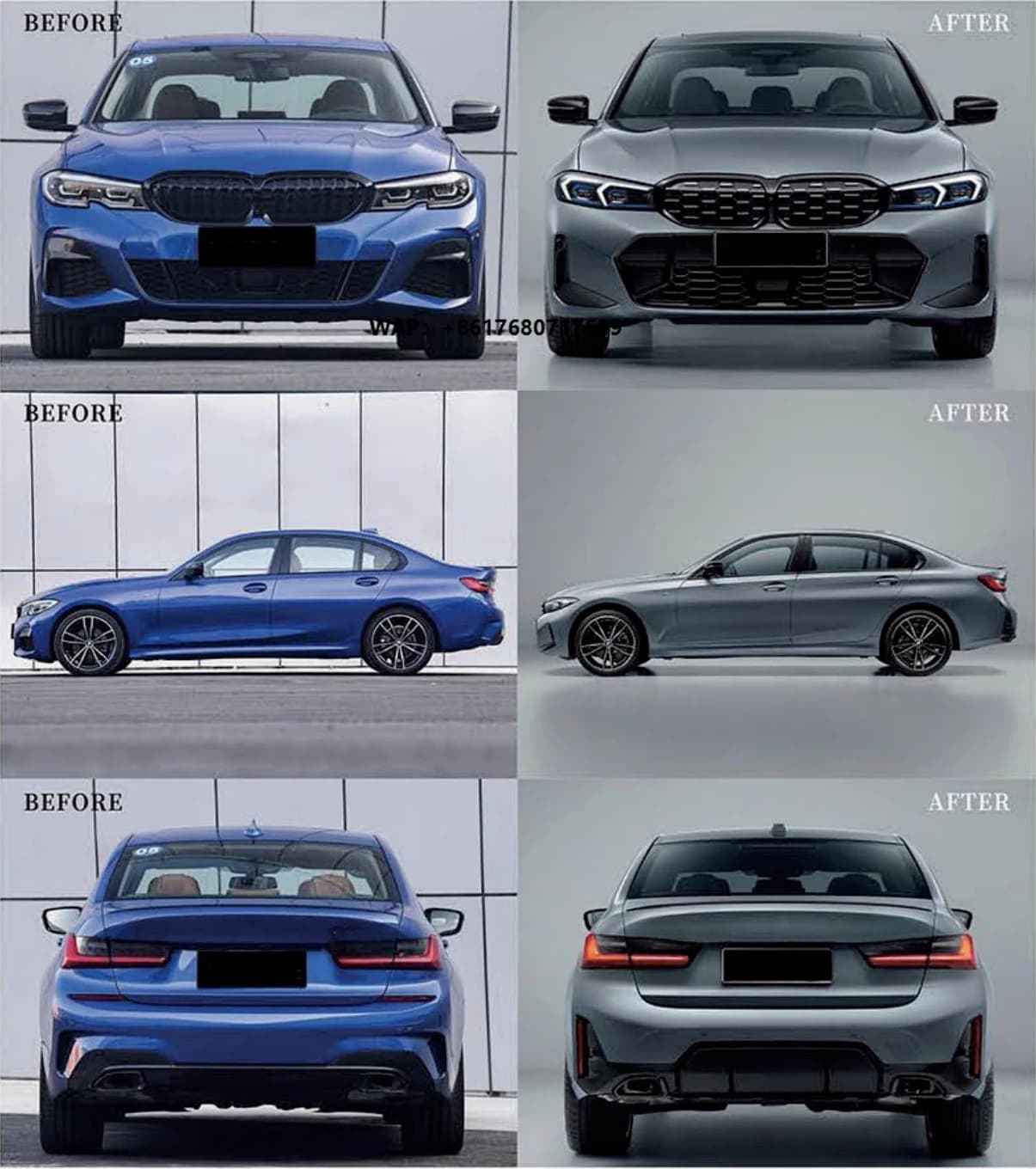 The Body Kit Is Suitable for 3 Series G20 Upgraded to the New Sports Appearance