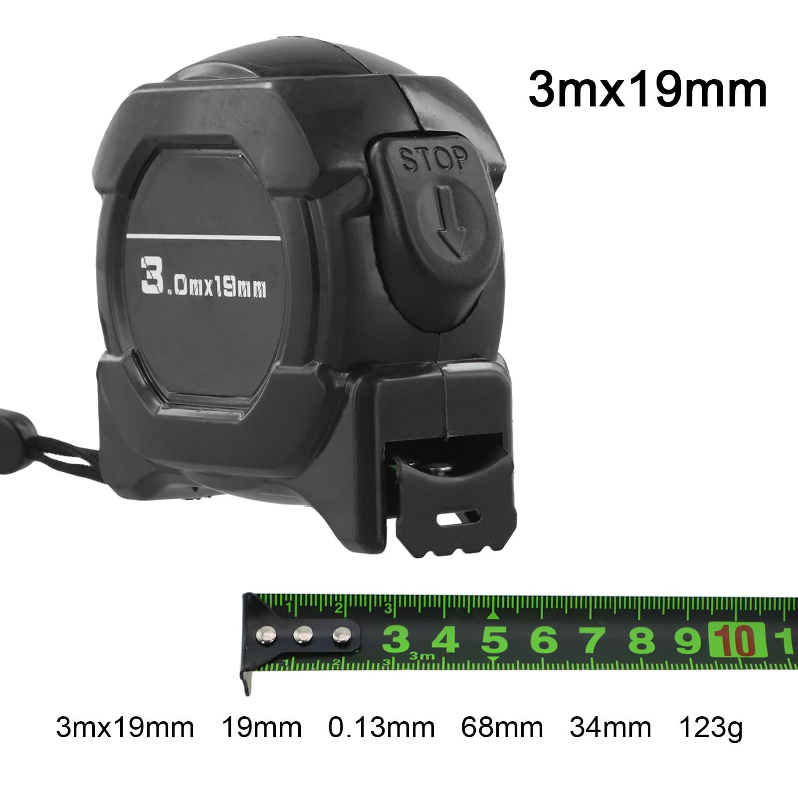 Luminous Waterproof Measuring Tape Designed to Withstand Daily Use While Providing Reliable Measurement Accuracy