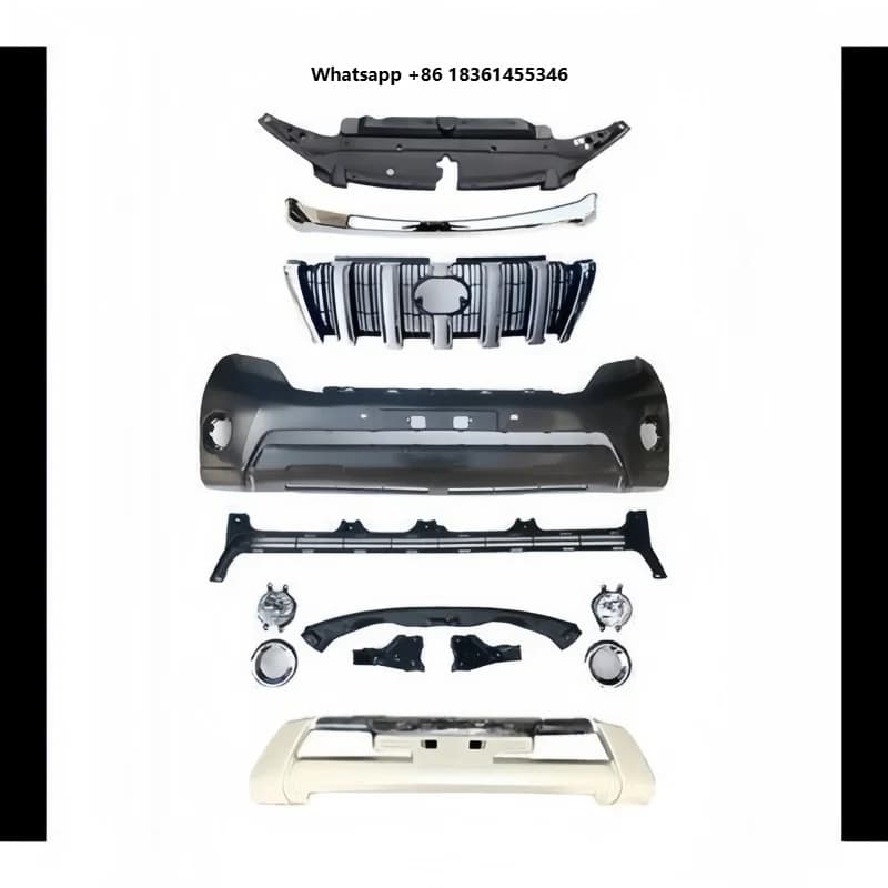 For 10-13 Generation Prado Models Be for 14-17 Generation Prado to Install Large Off-road Bumper Kit Suitable
