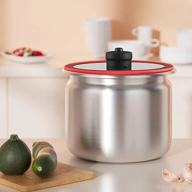 Household rice bucket stainless steel miscellaneous grain insect-proof and moisture-proof storage tank