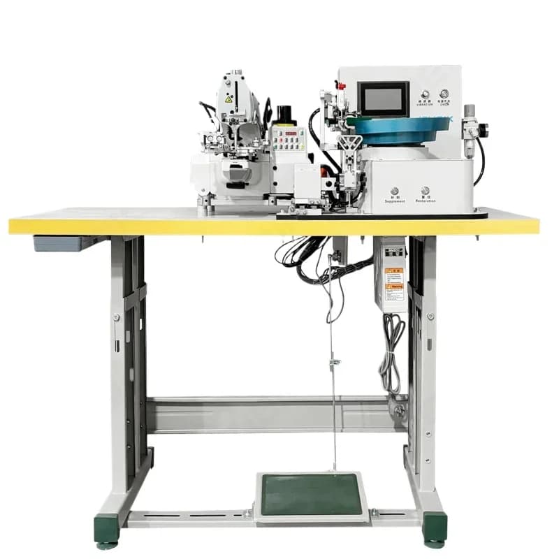 Automatic button feeding computer direct drive clothing button fastening machine sewing machine industrial locking machine