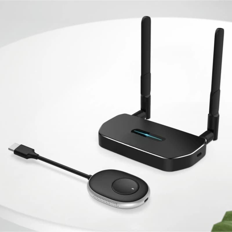 Wireless HDMI network extender, wireless same screen device, plug and play, same screen artifact