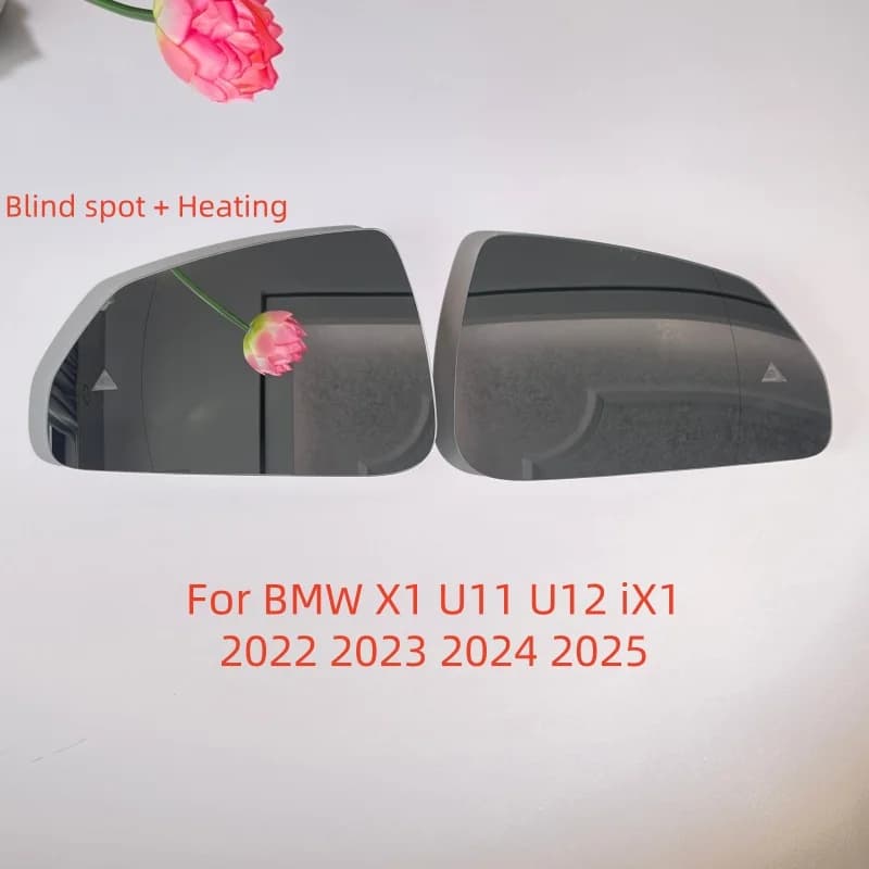 For BMW X1 U11 U12 IX1 2022 2023 2024 2025 Auto Heated Blind Spot Warning Rear Mirror Glass New