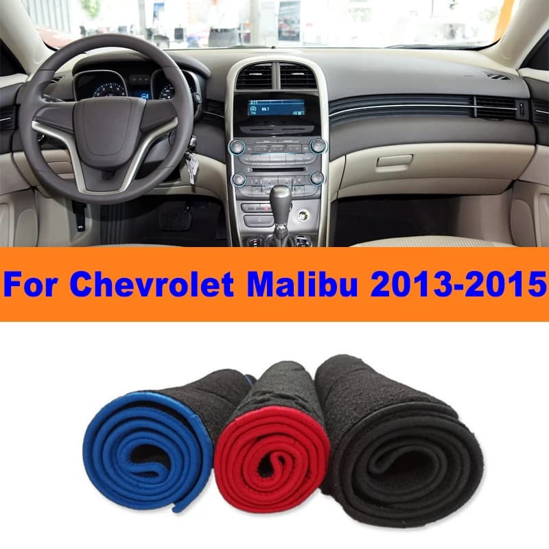 Anti-Glare Dashboard Cover Dash Mat Non-Slip Sun Shade Pad Interior Protector For Chevrolet Malibu 2013-2015 Car Accessories