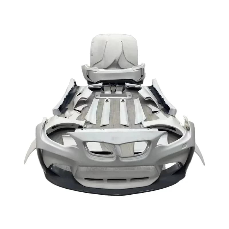 High Quality IMP Style Wide Body Kit Front Rear Bumper Spoiler Hood For BMW M2 M235i Exterior Upgrade Tuning Parts