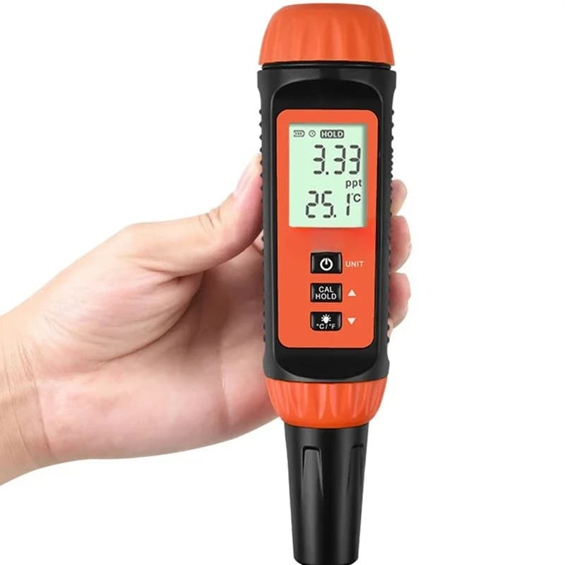 Electronic Digital Salinity Meter YHT100B Aquaculture Hydrometer Kitchen Soup Salinity Meter