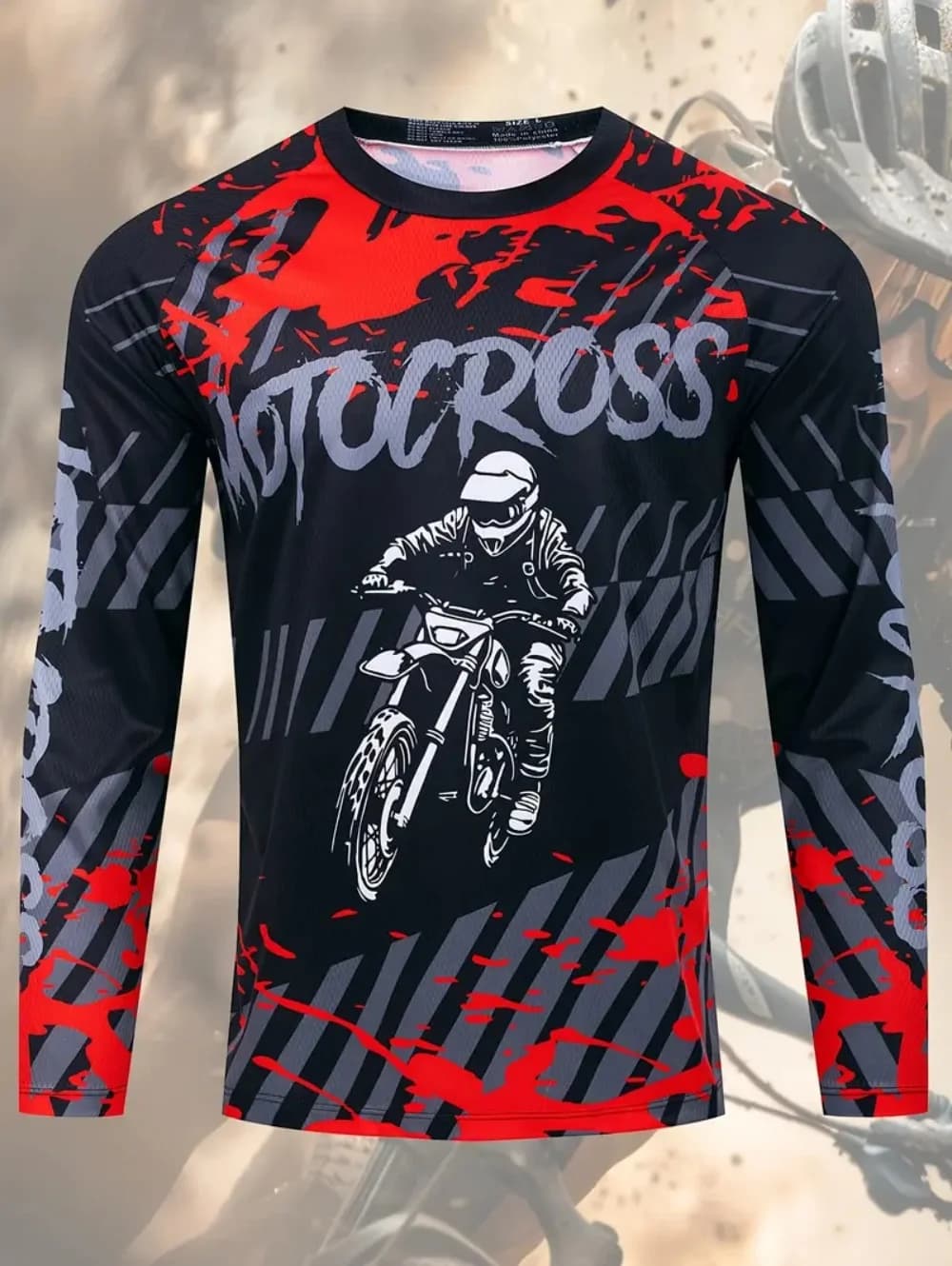 Motorcycle Jersey Men's T-shirt Mountain Bike Mtb Shirts off Road Dh Motorcycle Jersey Motocross Sport Clothing Bike Riding Suit