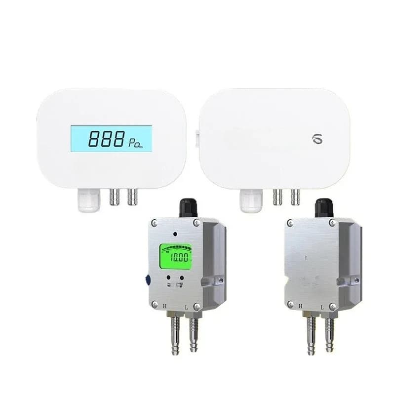 Micro Differential Pressure Sensor Liquid Crystal Gauge Pressure Negative Pressure Wind