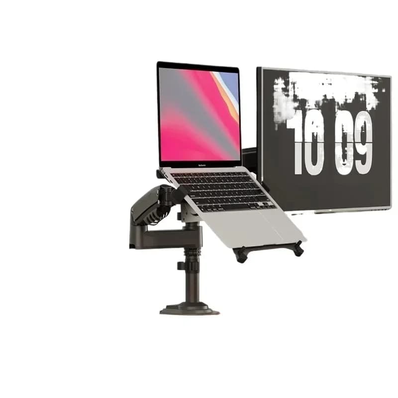 Laptop holder, desktop notebook display screen two-in-one combination heat dissipation base