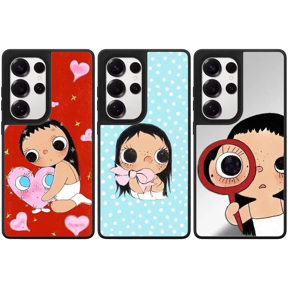 6040329 Mirror Magnetic Case: Compatible with Samsung Galaxy S23 U S24U S25 S26 Ultra S25+ S26 Plus Shell