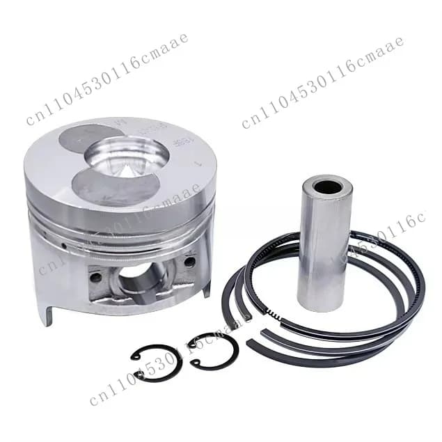 186F Piston Kit STD + 0.25 + 0.50 for 10HP Air Cooled Diesel Machine - High Performance