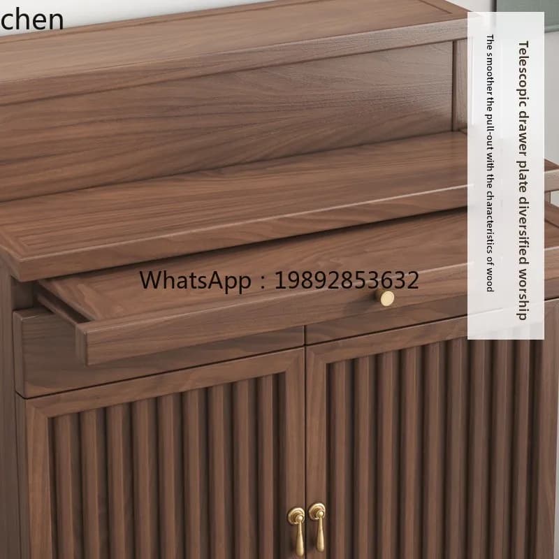 Solid Wood Tibetan Table Incense Case Household Buddhist Hall New Chinese Buddhist Table Modern Table