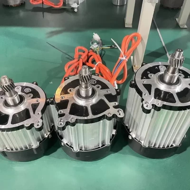 High Power 60V 1000W DC Brushless Motor for Electric Tricycle BLDC Vehicle Engine 48V 2000W 3000W Motorcycle Part 2800rpm 48V