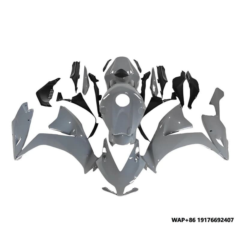 Nardo Gray Fairing Kit ABS Bodywork For 2012-2016 Honda CBR1000RR Bolt Set