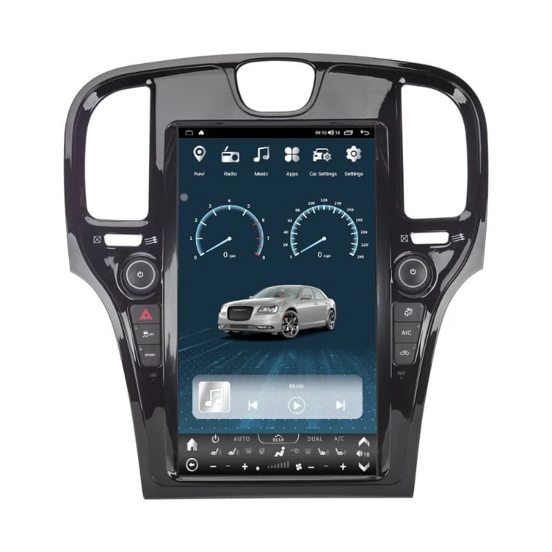 Central control Android vertical screen 13.6 inch 4G navigator all-in-one machine