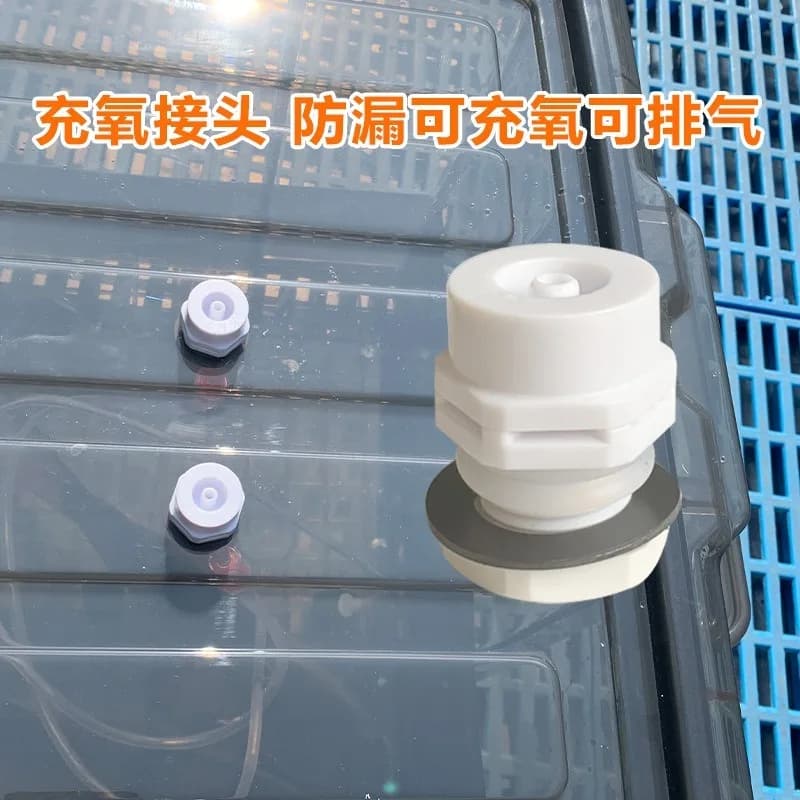 Car-mounted fish box Live  transportation box Sealed sea water tank  bucket Oxygen trunk pulling fish Large size