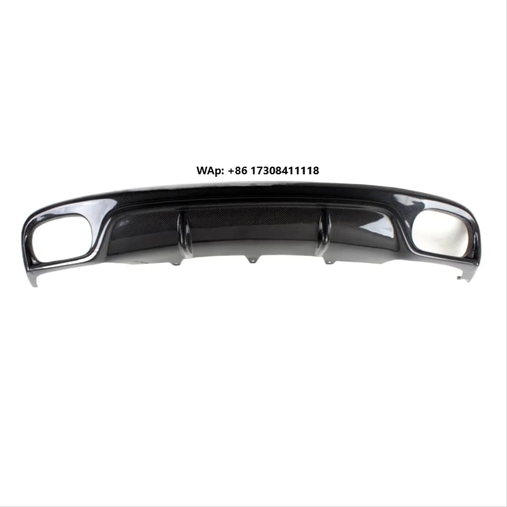 2013 High Quality Dry Carbon Fiber Car Bumpers Apron for A4 B8.5 Rear Bumper