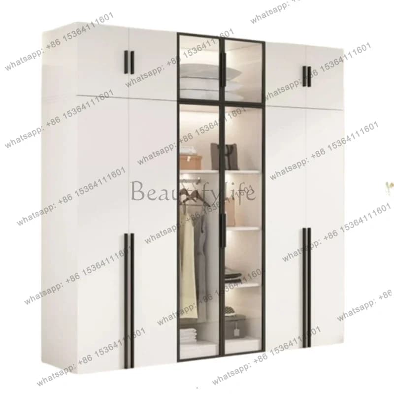 Factory Direct Women Shelf Wardrobe Designer Luxury King Size Wooden Modern Wardrobe Clothing Bedrooms Chlafzimmer Schrank Hotel