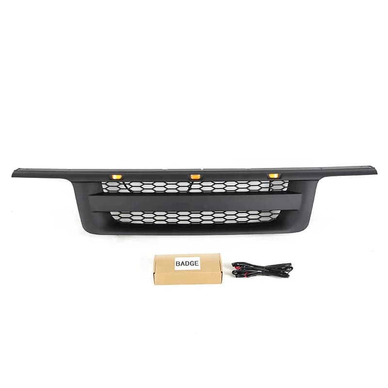 Auto Part Other Exterior Accessories Black ABS Plastic Car Grills Front Grille With LED Light Fit For 1995-1997 F Ord RANGER