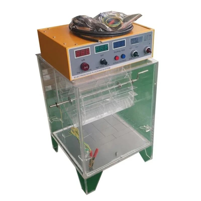 DurableCrafts  Screen Printing  Textile Spraying Flocking Machine Equipment Pipeline Flocking Equipment
