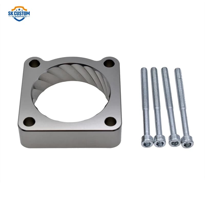 For Volkswagen Audi A3 Tiguan Scirocco Golf MK4 MK5 2.0 TFSI EA113 Engine Aluminum Throttle Vortex Intake Spacer
