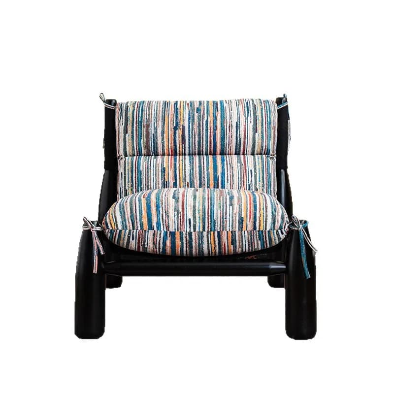 Small apartment recliner single sofa antique lazy sofa, designer reception chair living room single chair balcony chair