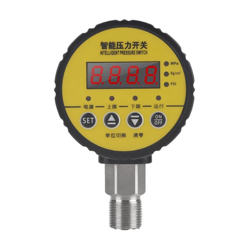 High Air Controller Hvac Hydraulic Differential for Water Electronic Industrial Digital  Control Pressure Switch