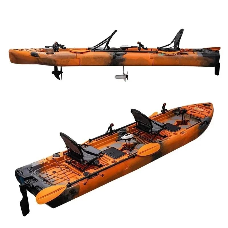 high quality China Factory Price LLDPE Durale Collapsible Seater Kayak
