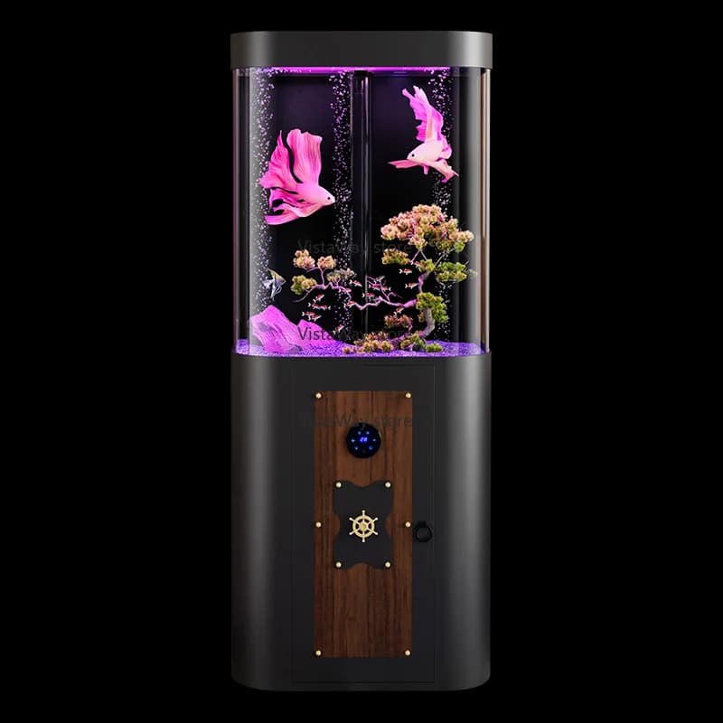 150L Eco-Friendly Medium Aquarium New Design Acrylic Floor Fish Tank Ornamental Plastic Fish Tank