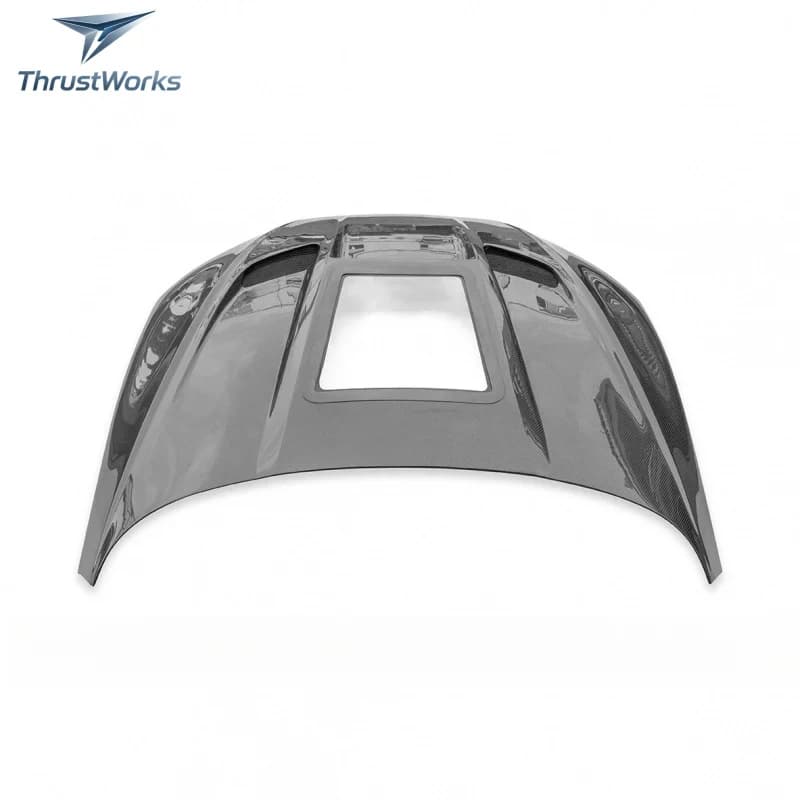 High Quality Glass Carbon Fiber Hood A5 S5 RS5 B9 B9.5 2017-On Excellent