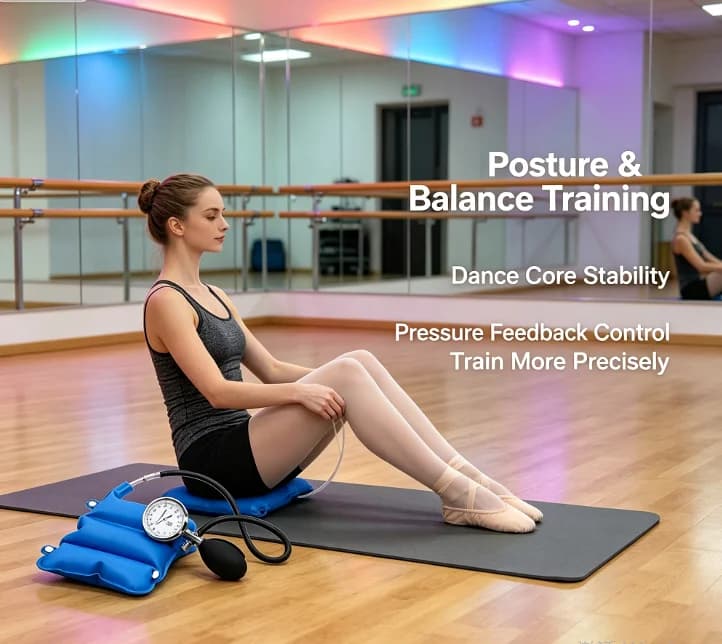 Bio‑Pressure Feedback Lumbar Stabilizer Medical Rubber Device Joint Stabilization for  Pain Relief Home Rehabilitation Training